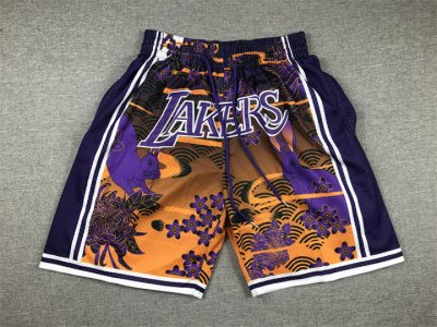 NBA Lakers Rabbit Year Edition Just don shorts